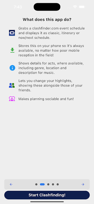 Clashfinder Pal Screenshot 2