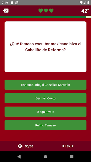Trivia Historia Mexicana Screenshot 1