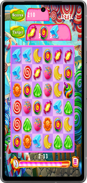 Candy Jelly Swap Puzzle Quest Screenshot 2