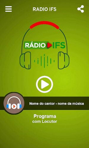 Rádio IFS Screenshot 1