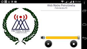 Web Rádio Petrolândia Screenshot 2