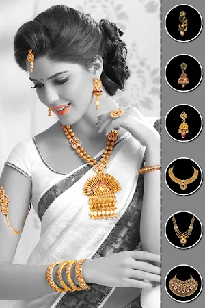Woman Jewellery Makeup Salon Photo Editor Screenshot 3
