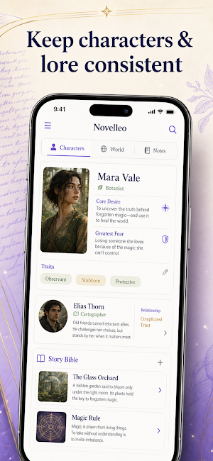 Novelleo: AI Story Planner Screenshot 2