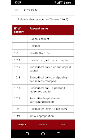 SYSCOHADA - English & French Screenshot 3