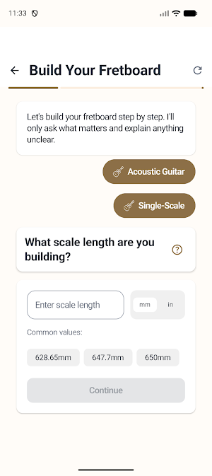 FretLab - Fretboard Builder Screenshot 2