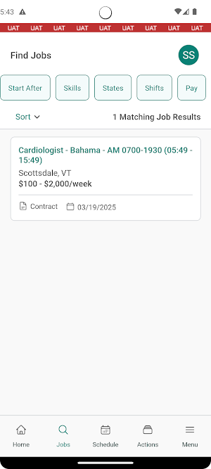 myDefinity_Tenet_UAT Screenshot 3