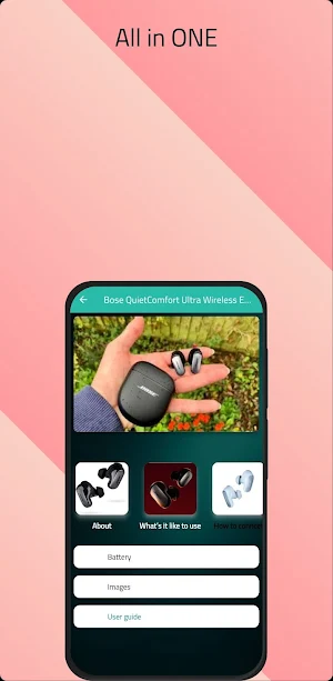 Bose QC Earbuds Guide Screenshot 0