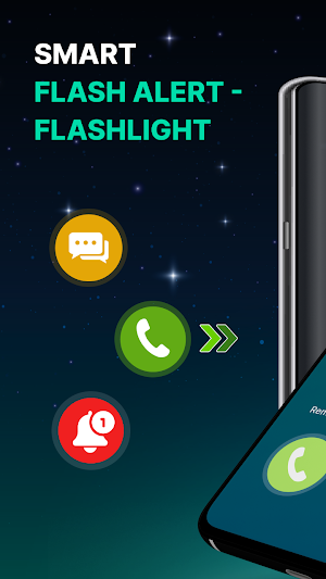 Flash alert: Call & Message Screenshot 0