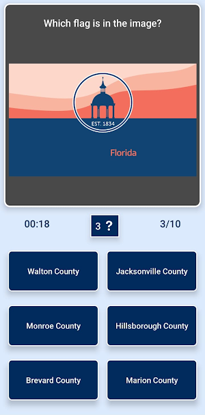 Florida Map - Geography Quiz Screenshot 2