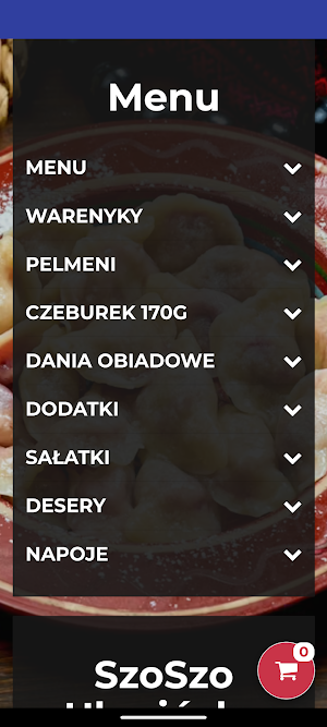 SzoSzo Ukraińska Kuchnia Screenshot 0