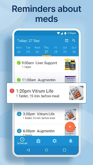 Pills Time💊Medication Tracker & Pill Reminder Screenshot 1