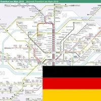 FRANKFURT TRAIN SUBWAY TRAM MA
