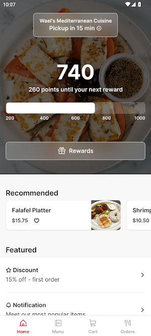 Wael's Mediterranean Cuisine Screenshot 0