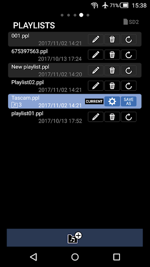 TASCAM SS250 CONTROL Screenshot 3