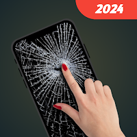 Broken Screen Prank Wallpaper