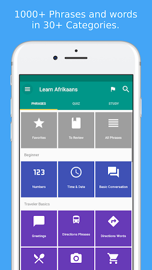 Simply Learn Afrikaans Screenshot 0