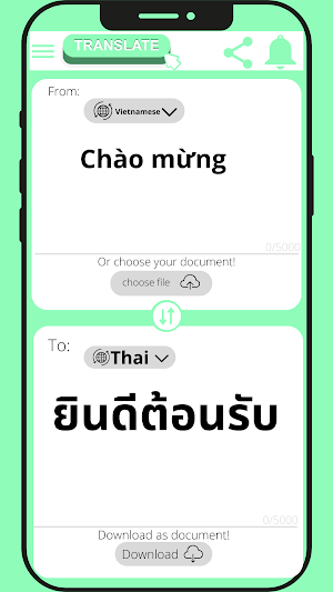 Thai - Vietnamese Translator Screenshot 3
