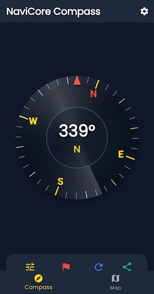NaviCore Compass & Map Screenshot 0