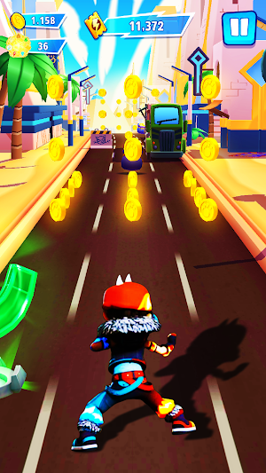 Boboiboy Galaxy Boy Heroes Run Screenshot 3
