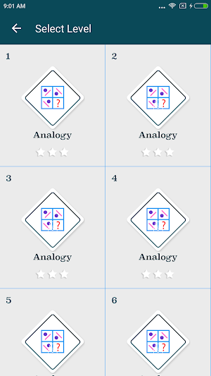 Reasoning Ability Test Screenshot 1
