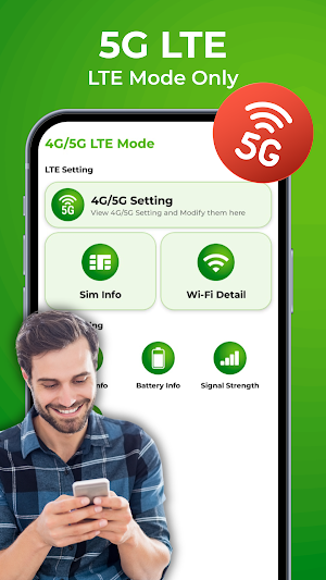 5G LTE Mode Switch - Force 4G Screenshot 0