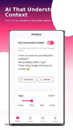 FlirtFlow: AI Dating Coach Screenshot 3