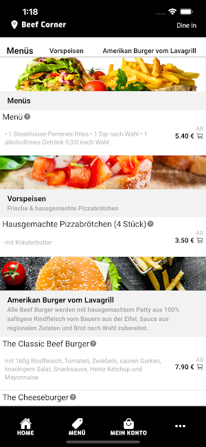 The Beef Corner Bonn Screenshot 2