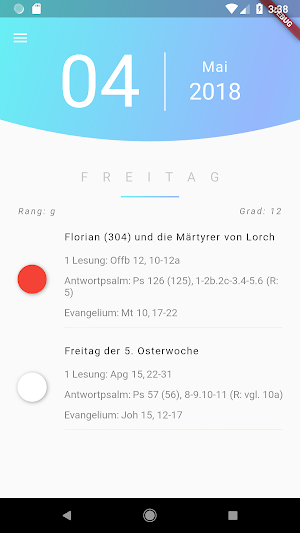 Liturgischer Kalender (Immerwährender) Screenshot 0