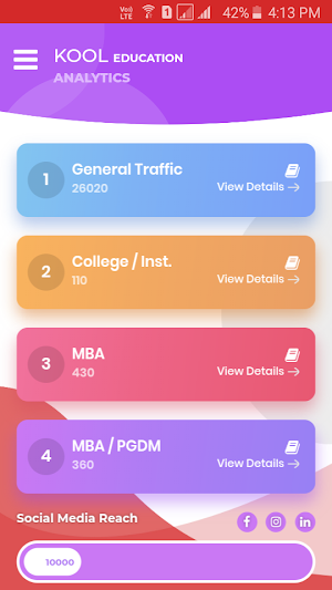 Kool Education Analytics Screenshot 2