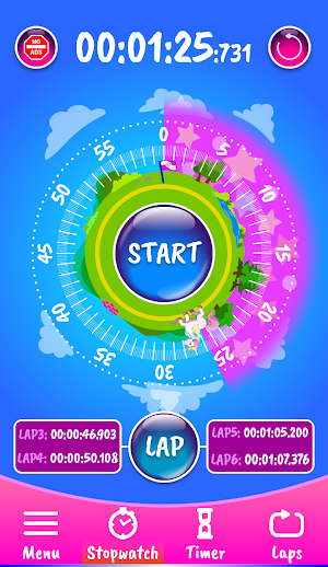 Unicorn Stopwatch & Timer Screenshot 2