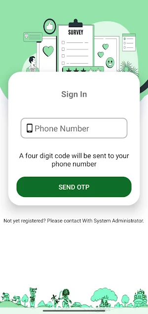 Vector Control Survey App Screenshot 0