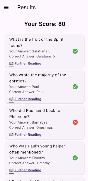VQuiz Screenshot 3
