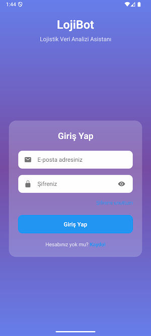 LojiBot - Lojistik Asistanı Screenshot 0