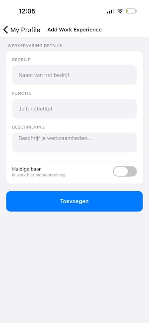ZZP CV Screenshot 3