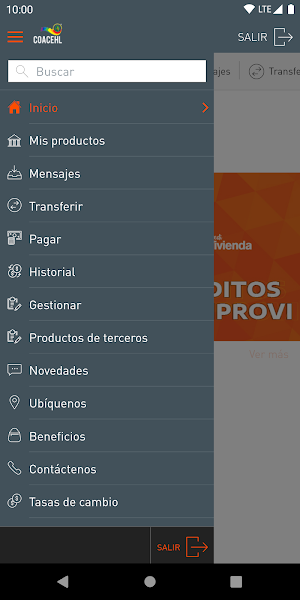 COACEHL en línea Screenshot 1