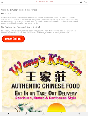 Wang's Kitchen - Brentwood Screenshot 2