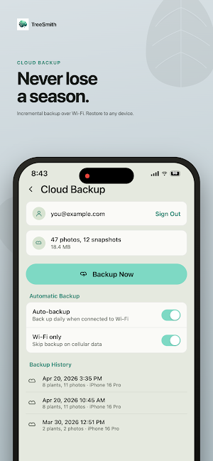 TreeSmith: Fruit Tree Tracker Screenshot 3