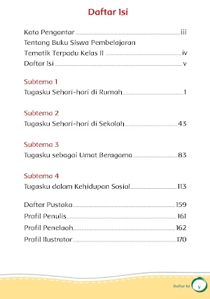 Buku Kelas 2 Tema 3 K13 Screenshot 1