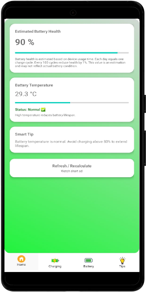 Battery Health & Charging Info Screenshot 0