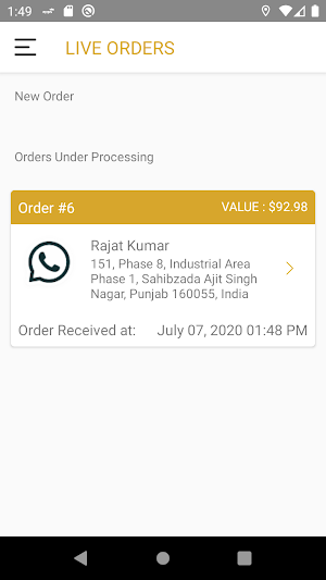 AppsRhino Alcohol Store Screenshot 1