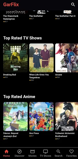 Garflix Screenshot 0