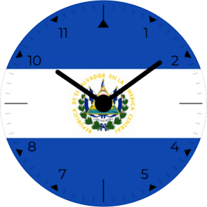 El Salvador Analog Watch Face Screenshot 3