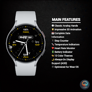Dimension 3D - watch face Screenshot 1