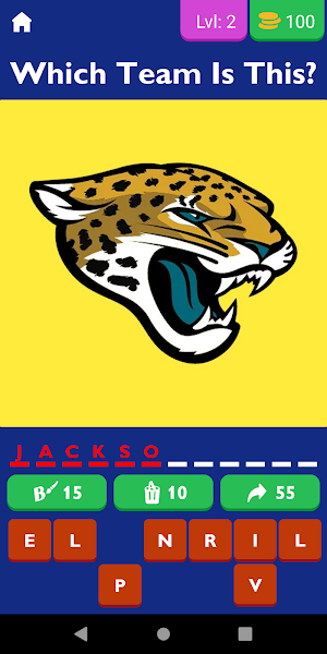 Guess The NFL Logo Quiz Screenshot 2