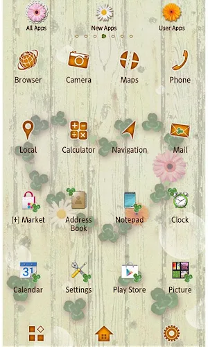 Wish Upon Clovers Wallpaper Screenshot 2