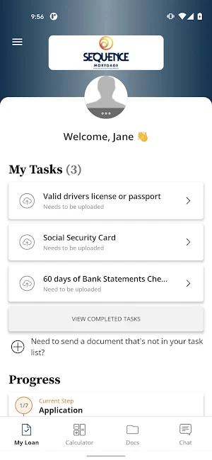 Sequence Mortgage: Loan Portal Screenshot 0