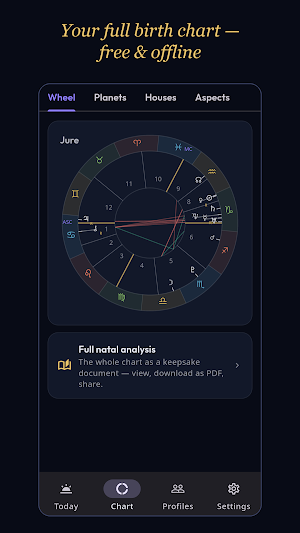 Astro93: Birth Chart Astrology Screenshot 1