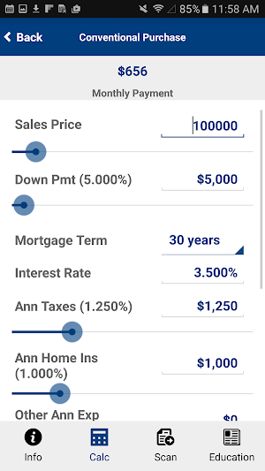Sierra Mortgage Screenshot 3