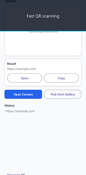QuickLink Screenshot 1