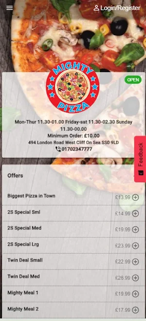 Mighty Pizza Screenshot 0